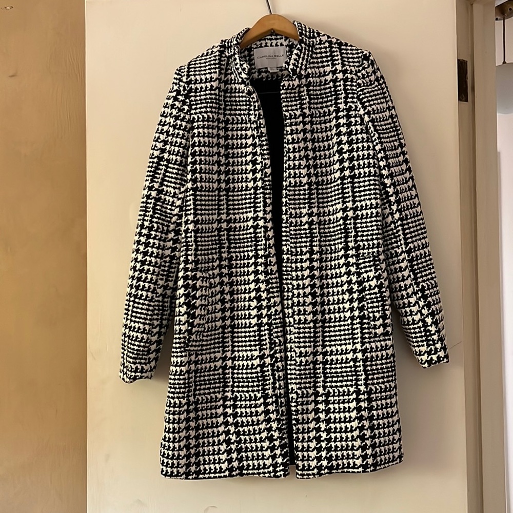 Houndstooth jacket